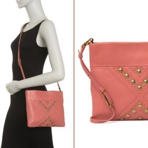 NWT The Sak Tomboy Convertible Leather Clutch